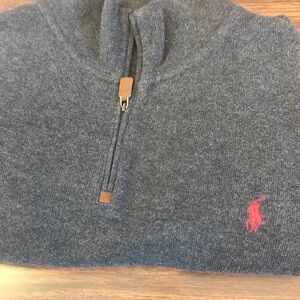 Men Ralph Lauren Polo Grey Pullover in Size 2XL